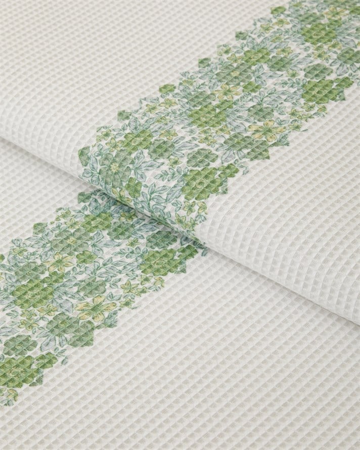 Petty Chic Tek Kişilik Pike 150x200 cm Yeşil