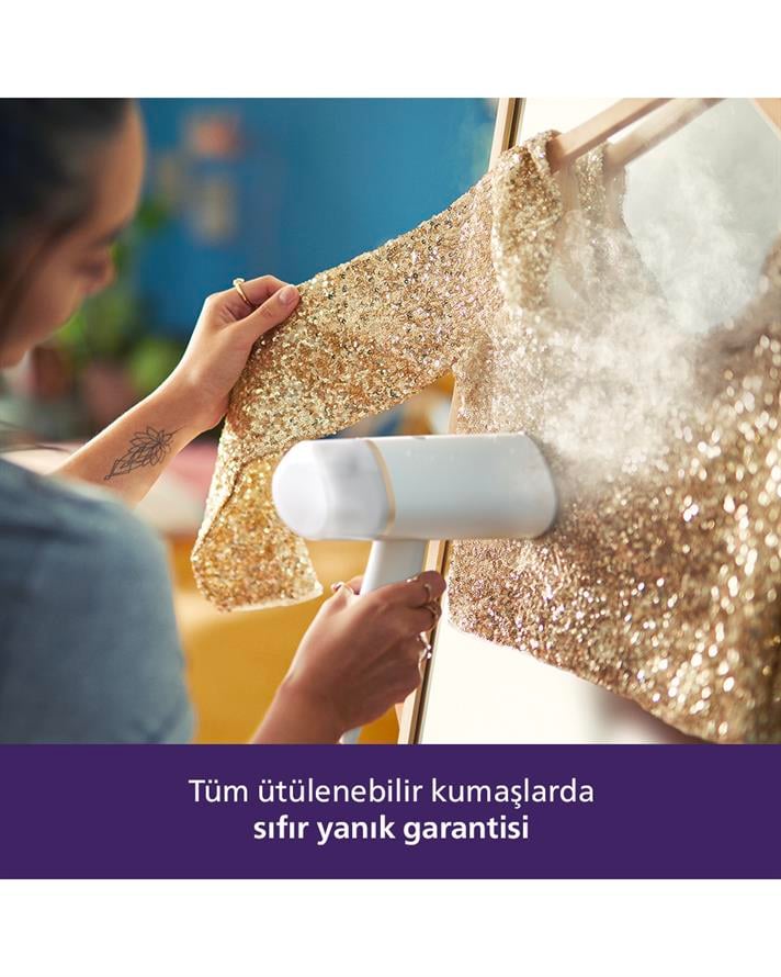 Philips 3000 Serisi STH3020/10 Taşınabilir Buharlı Düzleştirici Beyaz