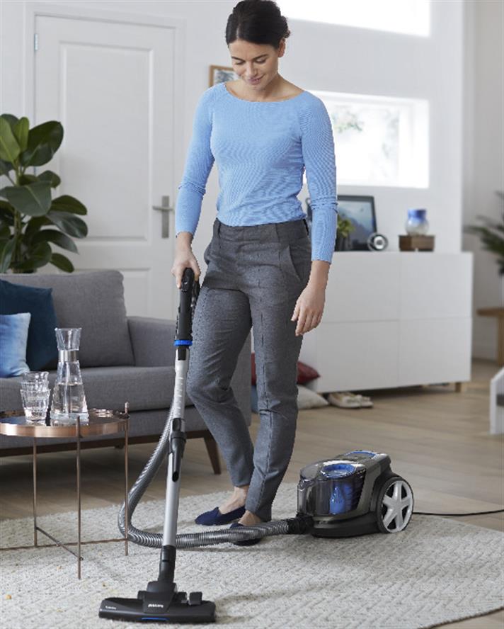 Philips 4000 Serisi FC9332/07 Toz Torbasız Süpürge + Philips HD7301/00 Çay Makinesi