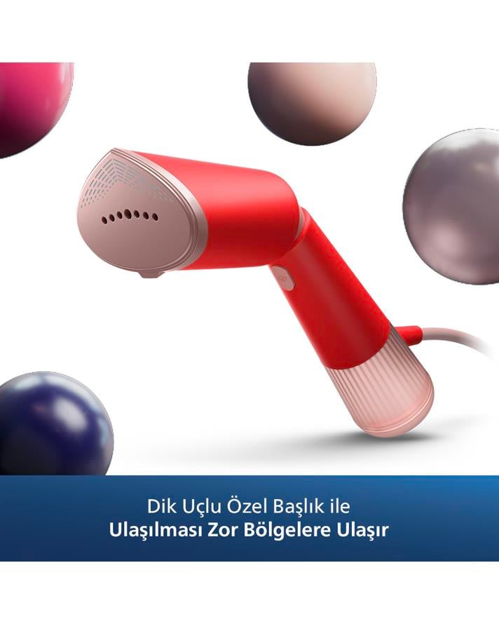 Philips 5000 Serisi STH5020/40 Taşınabilir Buharlı Düzleştirici Kırmızı