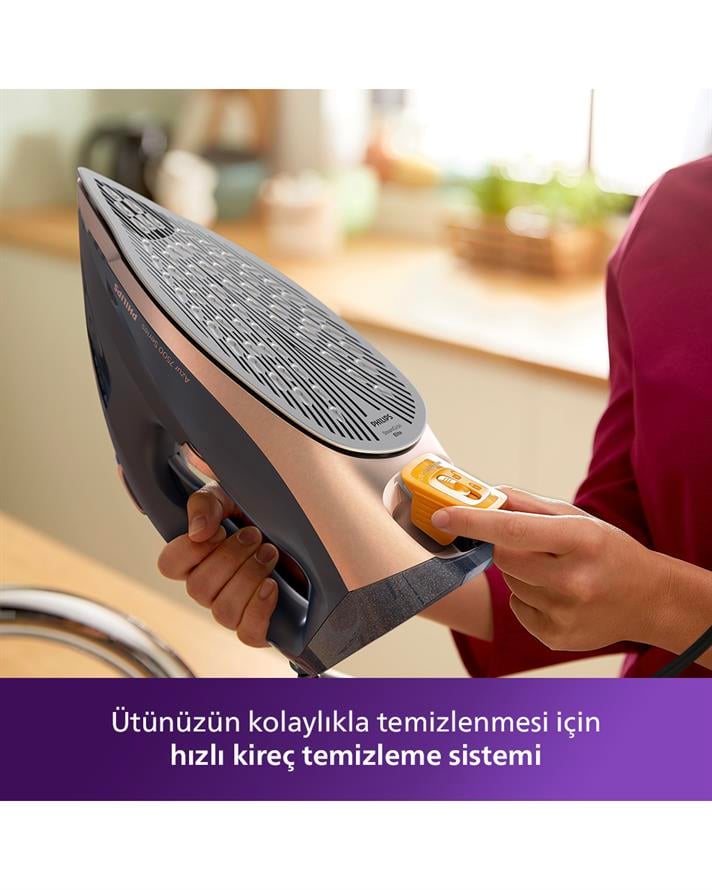 Philips Azur 7500 Serisi DST7510/80 Buharlı Ütü 3200W Siyah