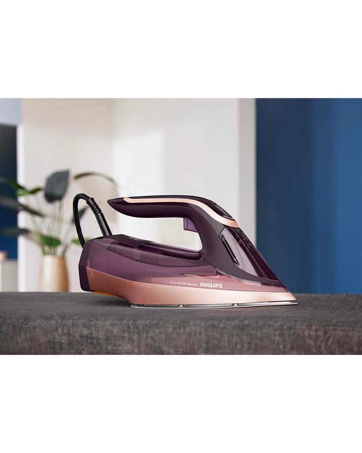Philips Azur 8000 Serisi 3000W DST8040/30 Buharlı Ütü Mor
