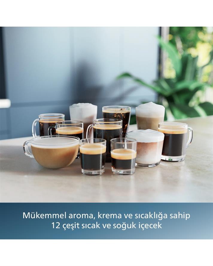 Philips LatteGo 4400 Serisi EP4446/70 Tam Otomatik Espresso Makinesi