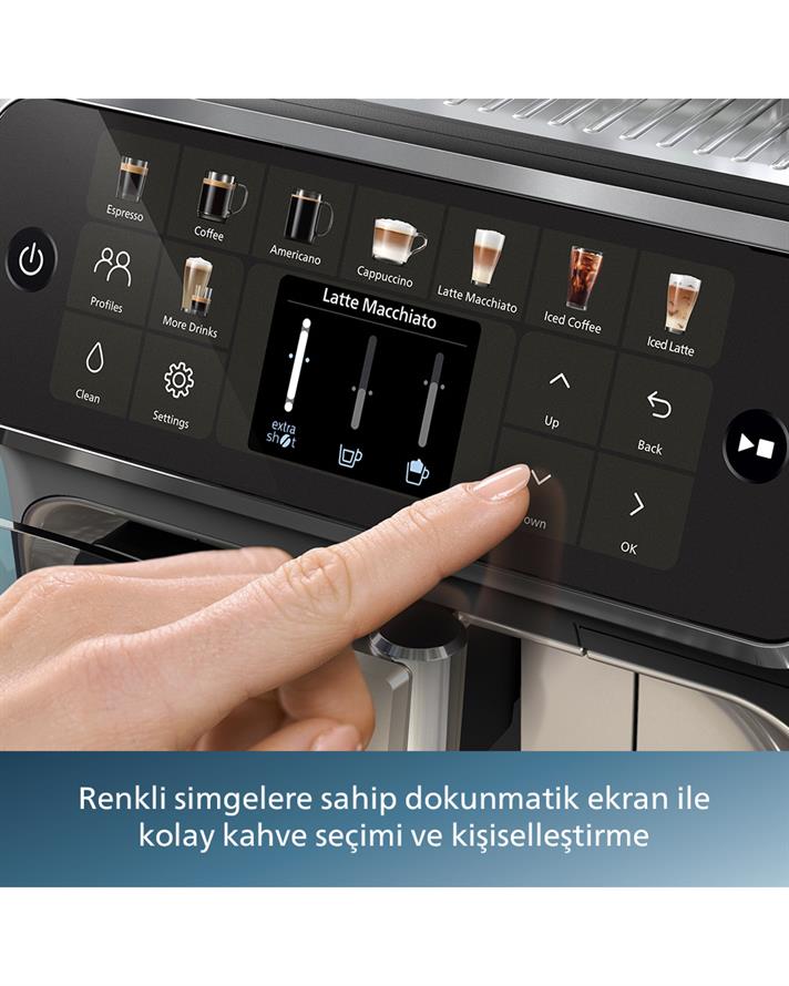 Philips LatteGo 5500 Serisi EP5547/90 Tam Otomatik Espresso Makinesi