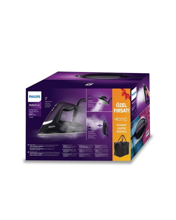 Philips PerfectCare 8000 Serisi PSG8160/30 Buhar Kazanlı Ütü + Seyahat Çantası