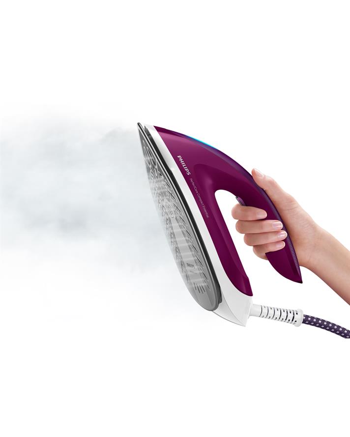 Philips PerfectCare Compact Essential GC6842/30 Buhar Kazanlı Ütü Mor