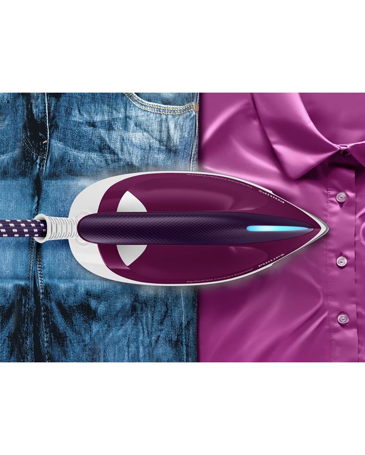 Philips PerfectCare Compact Essential GC6842/30 Buhar Kazanlı Ütü Mor