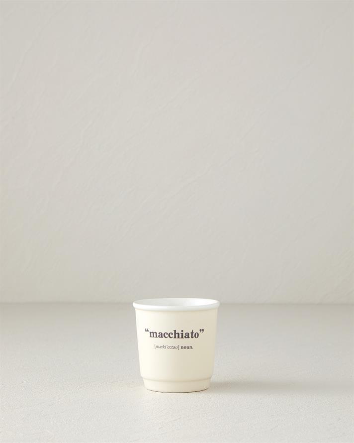 Phoebe New Bone China 2 Parça 2 Kişilik Espresso Fincan 90 ml Lacivert - Krem