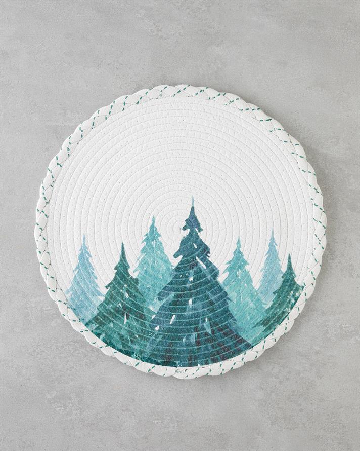 Pineglow Polyester Amerikan Servis 38 cm Yeşil