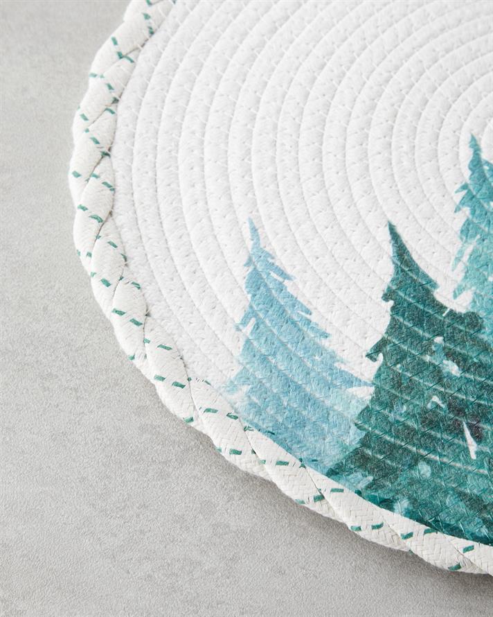 Pineglow Polyester Amerikan Servis 38 cm Yeşil