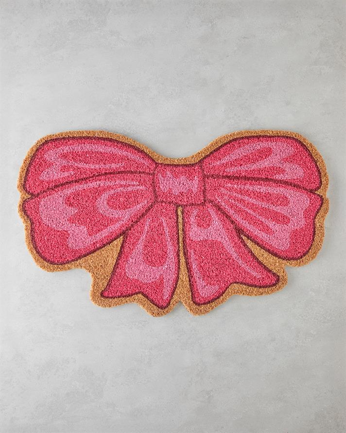 Pink Ribbon Kapı Önü Paspası 45x75 cm Multicolor