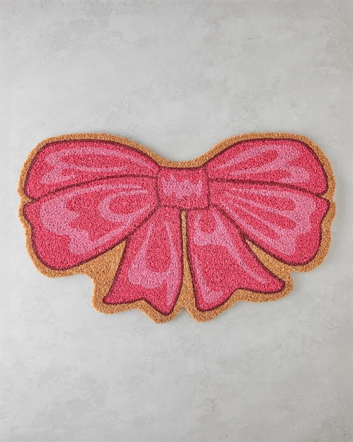 Pink Ribbon Kapı Önü Paspası 45x75 cm Multicolor