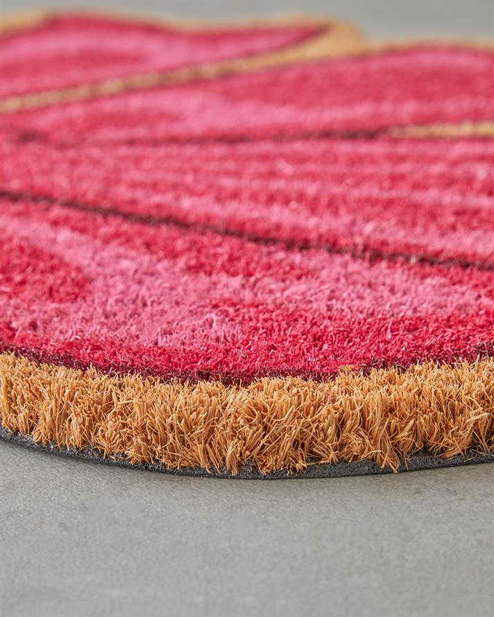 Pink Ribbon Kapı Önü Paspası 45x75 cm Multicolor