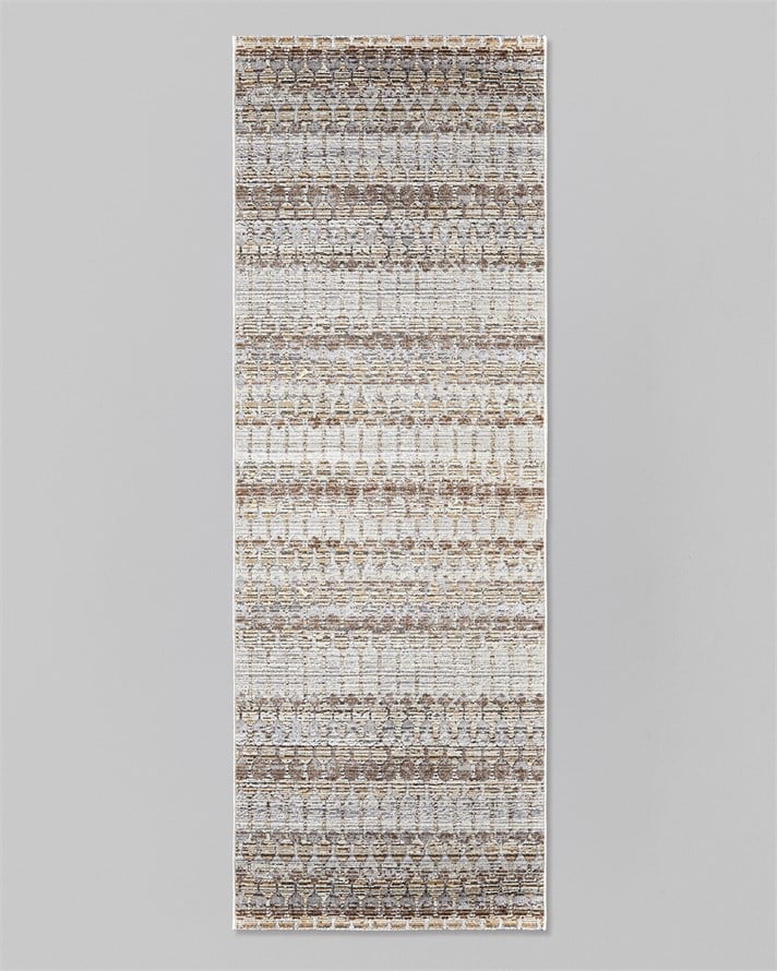 Plain Serenity Halı 80x300 cm Krem