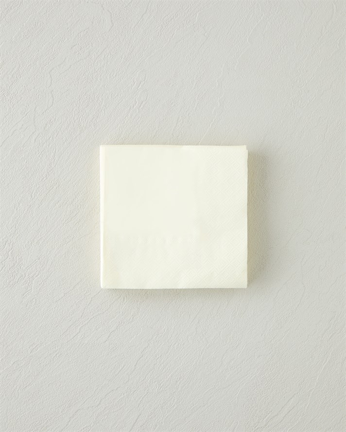 Plaine Kağıt 20li Kağıt Peçete 24x24 cm Sarı