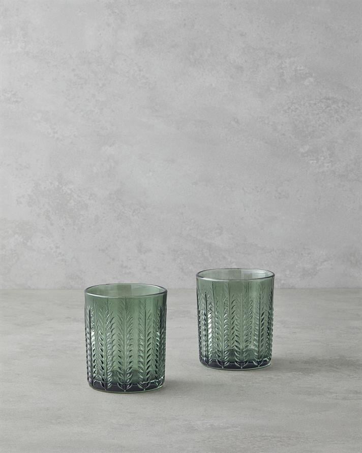 Plantopia Cam 2li Bardak Yeşil