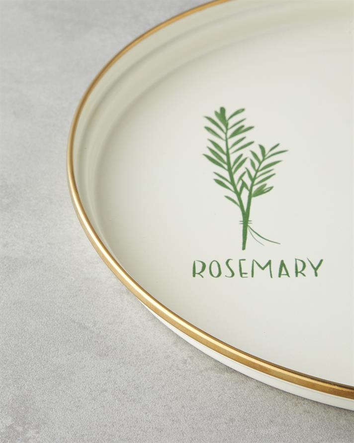 Plantopia Emaye Tepsi 31 cm Yeşil