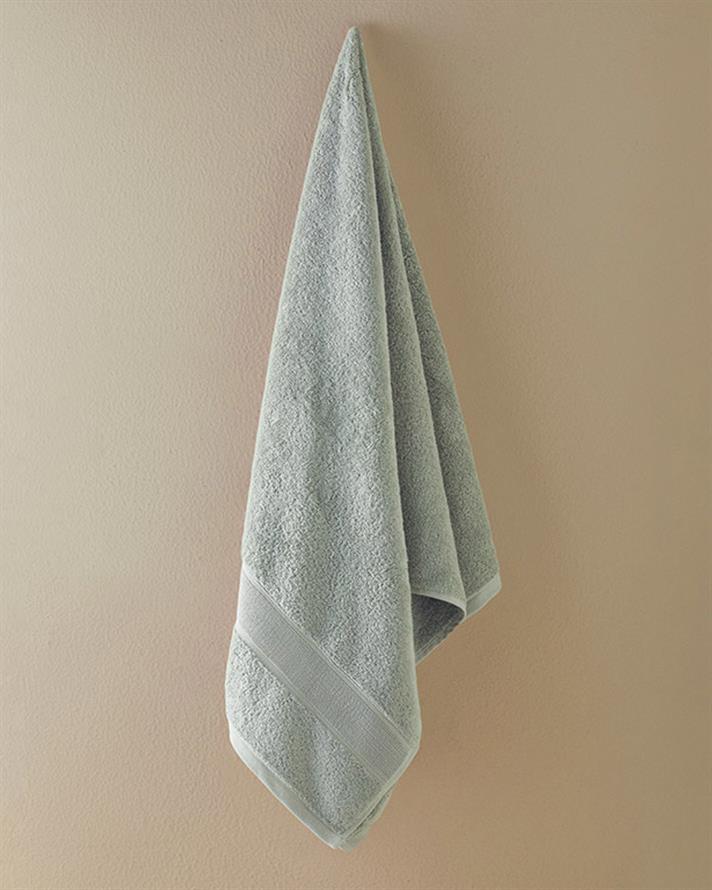 Poffy Soft-Premium Pamuklu Banyo Havlusu 70x140 cm Su Yeşili