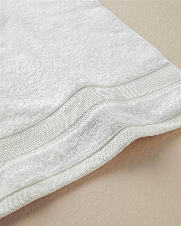Poffy Soft-Premium Pamuklu El Havlusu 30x45 cm Ekru