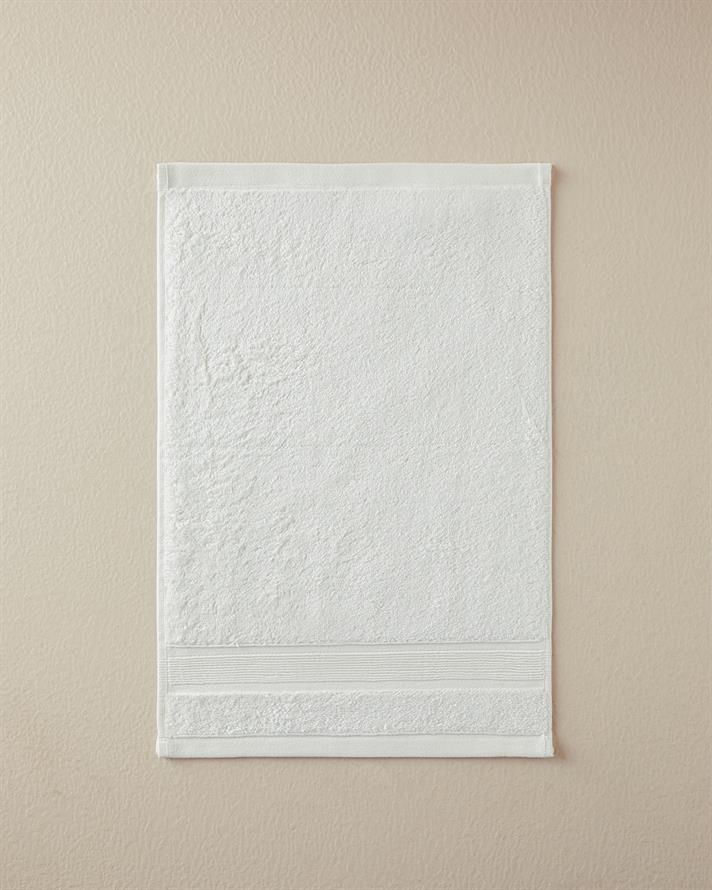 Poffy Soft-Premium Pamuklu El Havlusu 30x45 cm Ekru