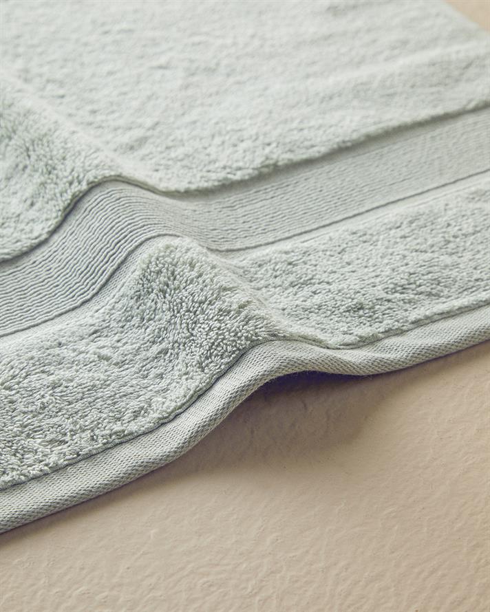 Poffy Soft-Premium Pamuklu Yüz Havlusu 50x80 cm Su Yeşili