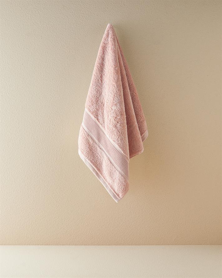 Poffy Soft-Premium Pamuklu Yüz Havlusu 50x80 cm Pembe