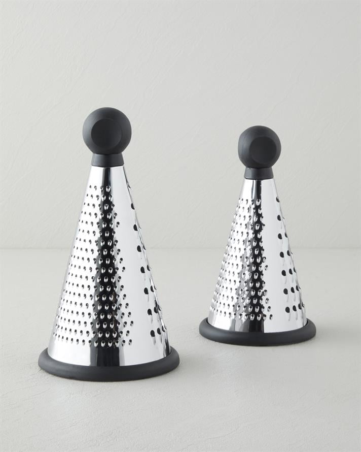 Polito Paslanmaz Çelik Rende 21 cm Siyah