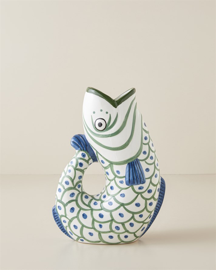 Polly Seramik Vazo 25,5 cm Multicolor