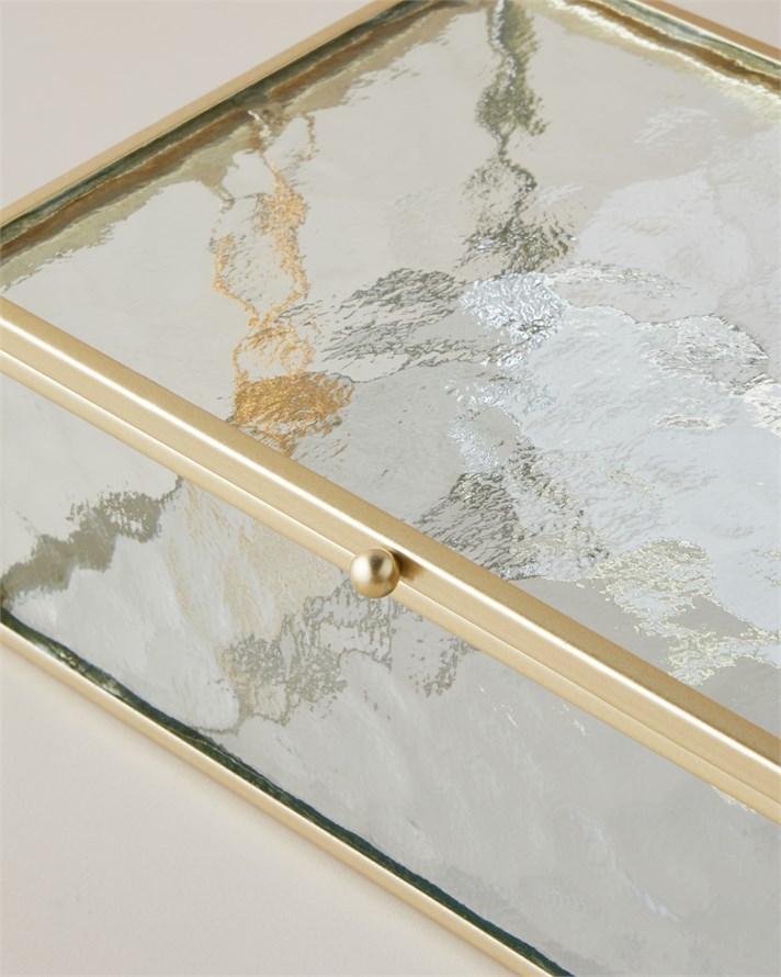 Poly Cam Dekoratif Kutu 18x12x6 cm Gold