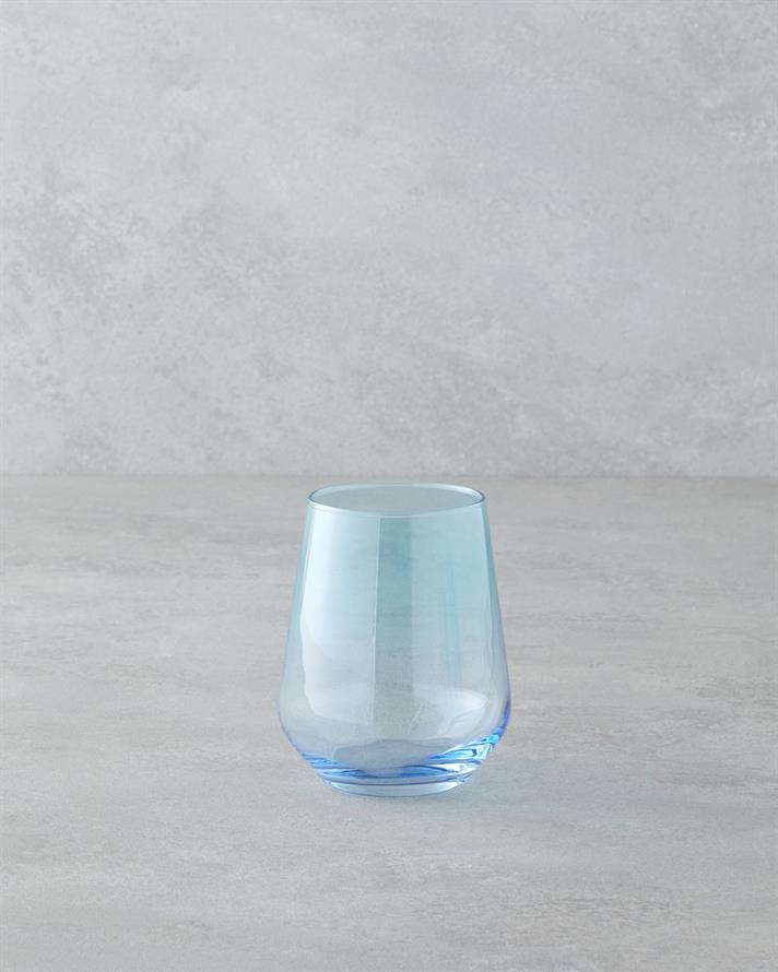 Poppy Cam 3lü Bardak 425 ml Mavi