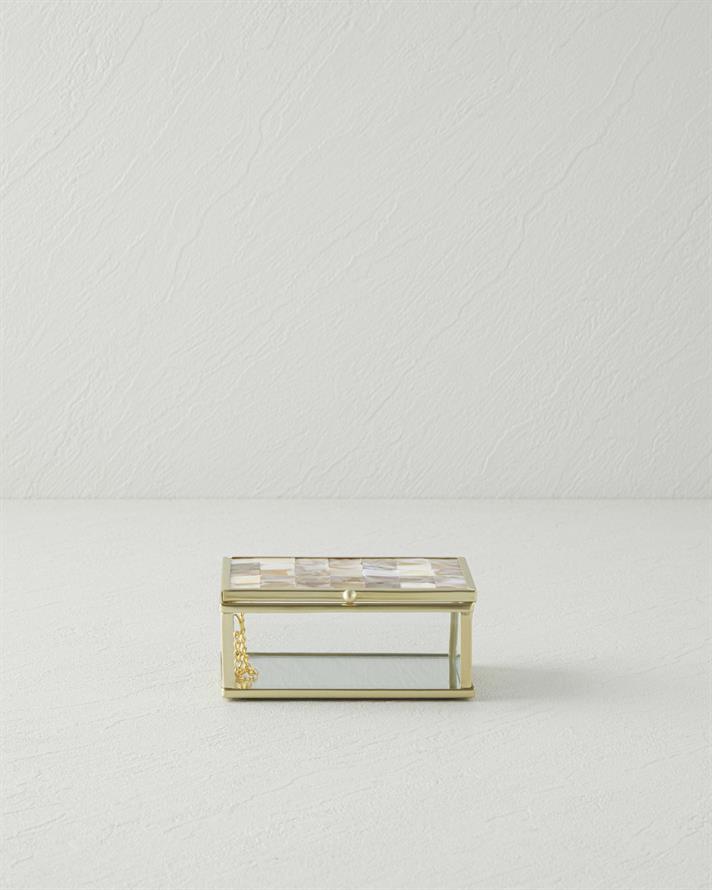 Poppy Dekoratif Kutu 11x8x5 cm Gold