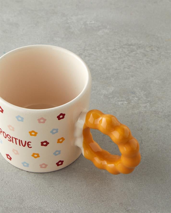 Positive Seramik Kupa 260 ml Renkli