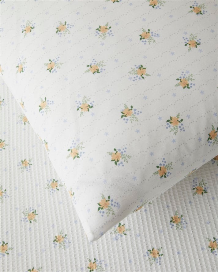 Posy Flowers Pike Takımı 200x220 cm Sarı