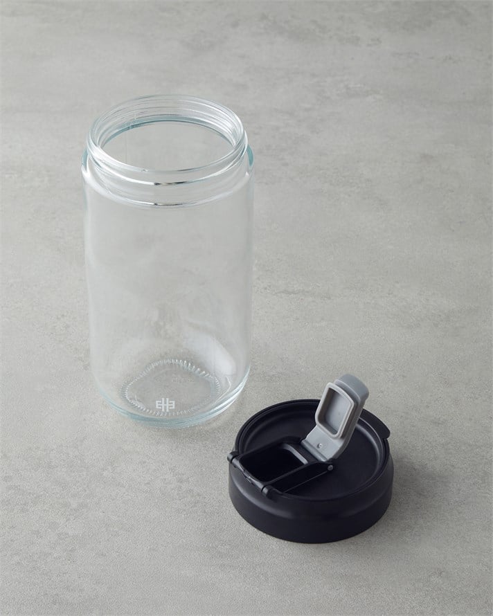 Prea Cam Kavanoz 800 ml Siyah