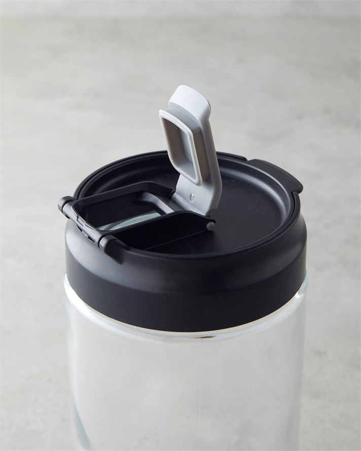 Prea Cam Kavanoz 800 ml Siyah