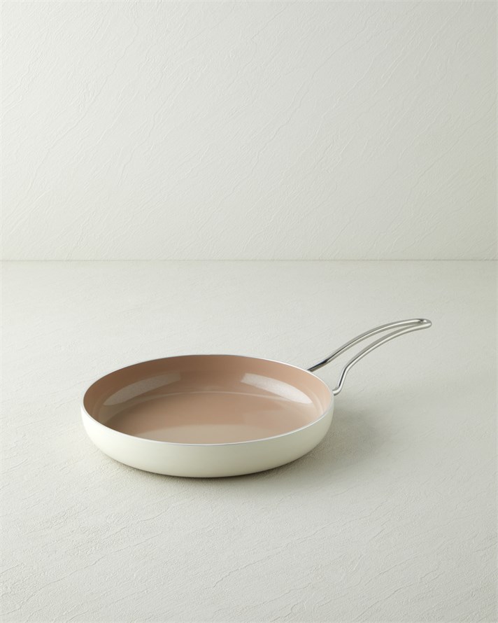 Prego CeraWell Seramik Tava 26 cm Krem - Kahve