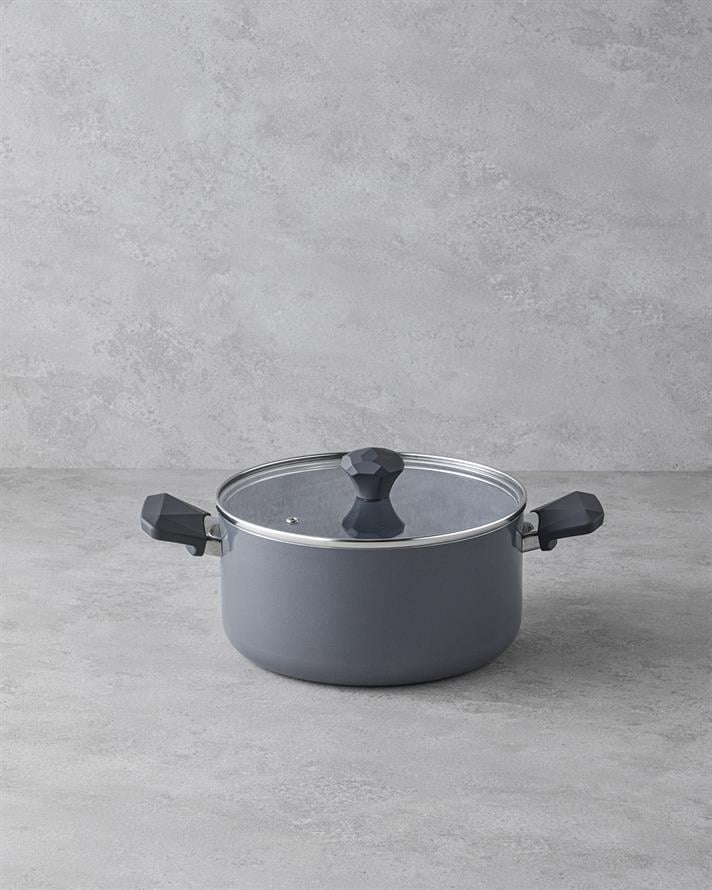 Prego CeraWell Seramik Tencere Gri