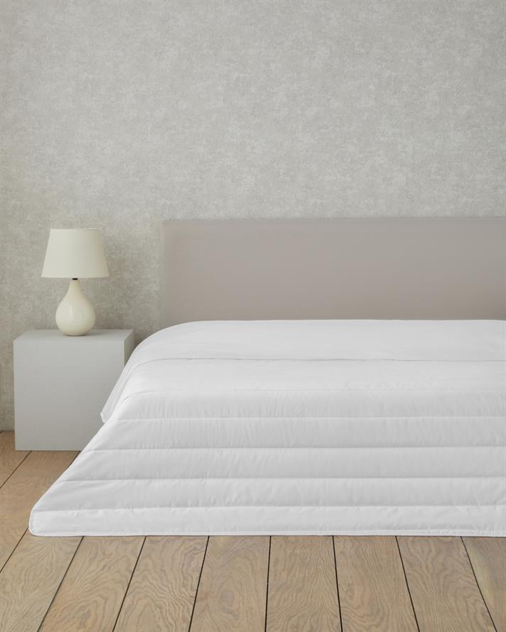 Premium Mikrojel Çift Kişilik Yorgan 195x215 cm Beyaz