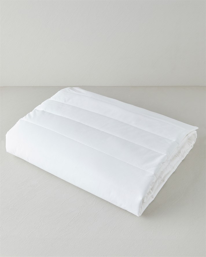 Premium Mikrojel Çift Kişilik Yorgan 195x215 cm Beyaz