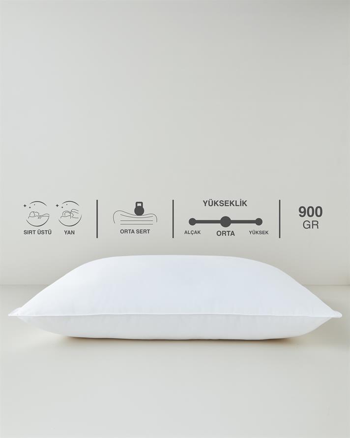Premium Mikrojel Yastık 50x70 cm Beyaz