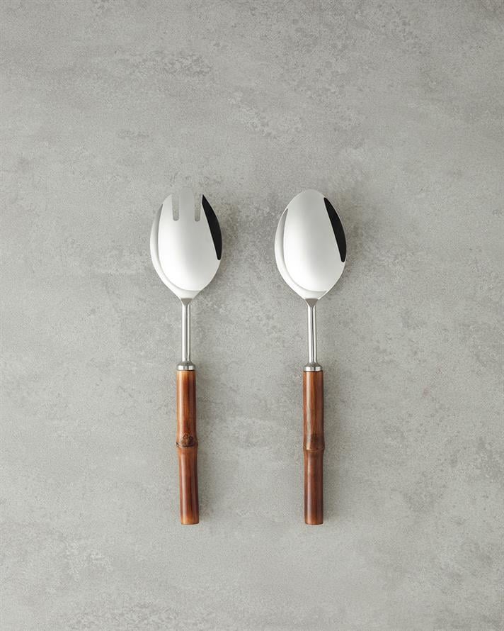 Present Çelik Servis Seti Kahve