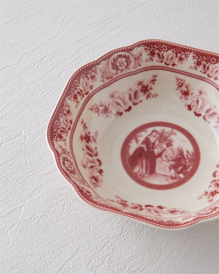 Preston Stoneware Kase 14,5 cm Bordo