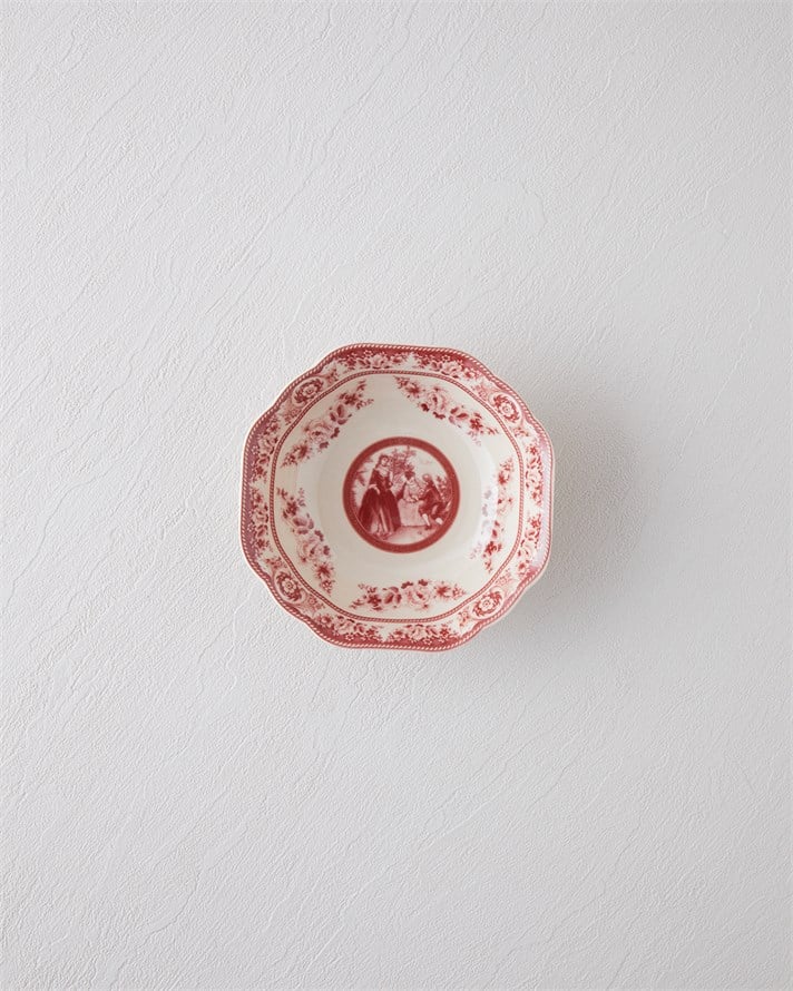 Preston Stoneware Kase 14,5 cm Bordo