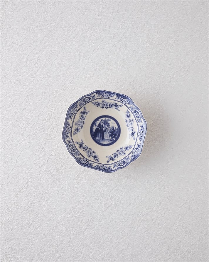 Preston Stoneware Kase 14,5 cm Lacivert