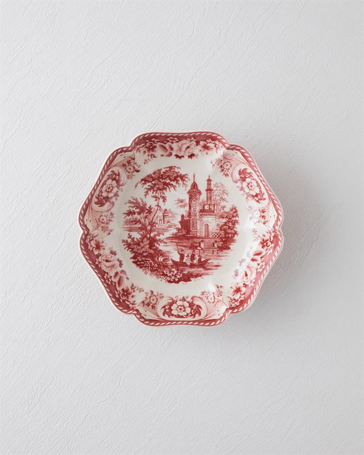 Preston Stoneware Kase 22 cm Bordo