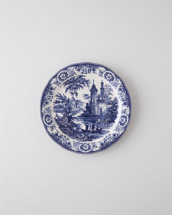 Preston Stoneware Servis Tabağı 26 cm Lacivert