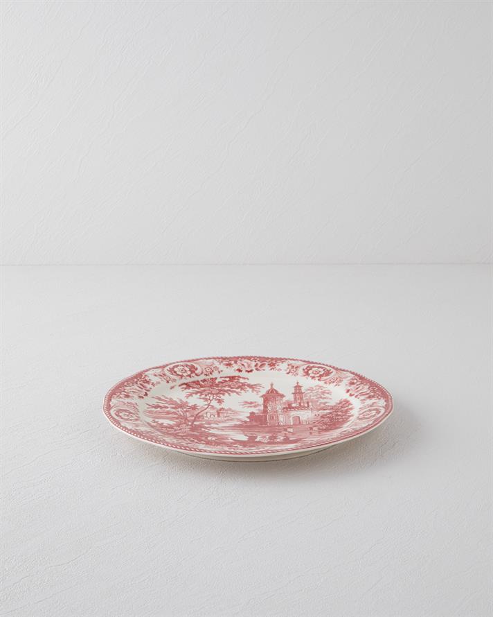 Preston Stoneware Servis Tabağı 26 cm Bordo