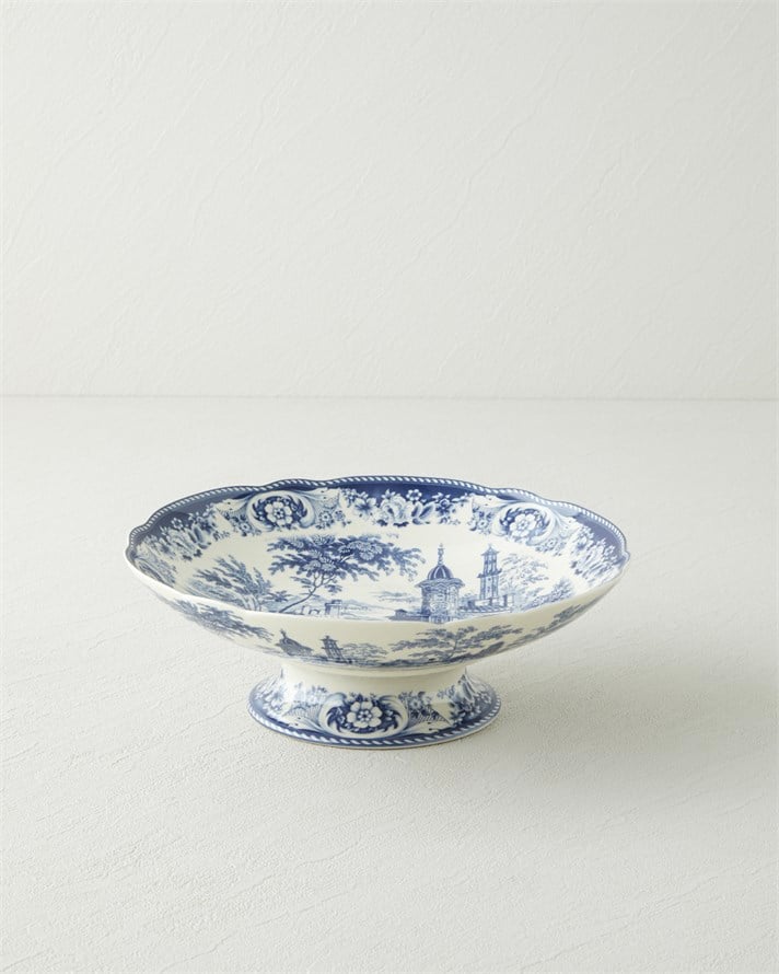Preston Stoneware Sunumluk 24,5x24,5x8,5 cm Lacivert