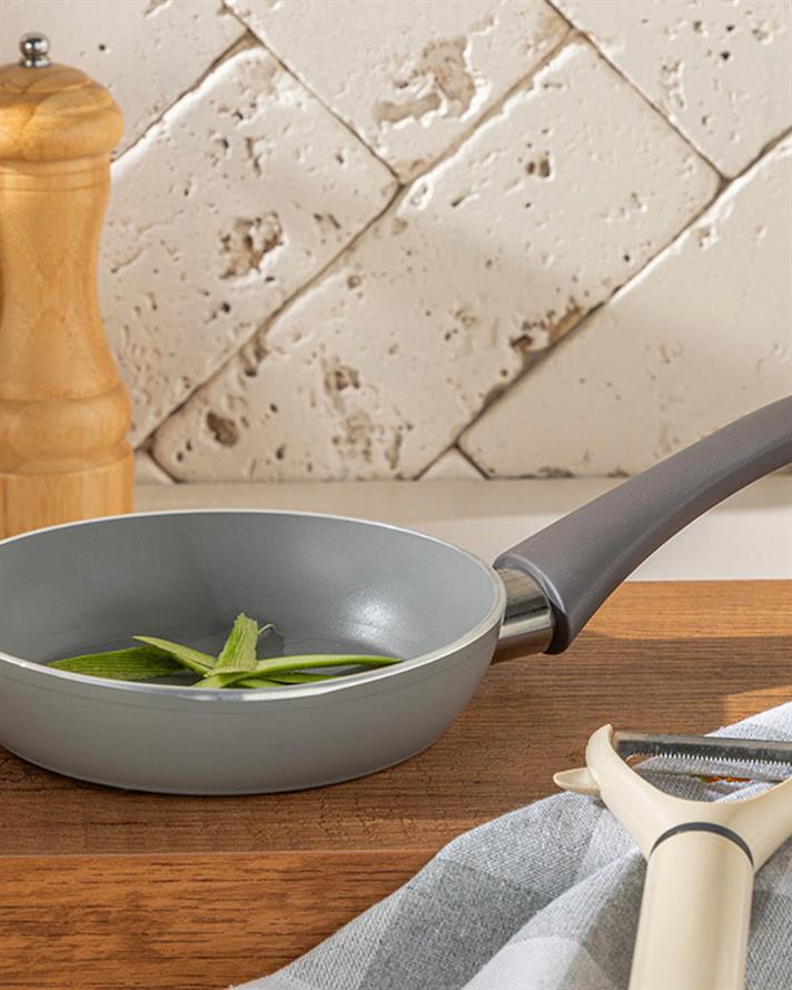 Pretty Premium Mini Tava 14 cm Gri