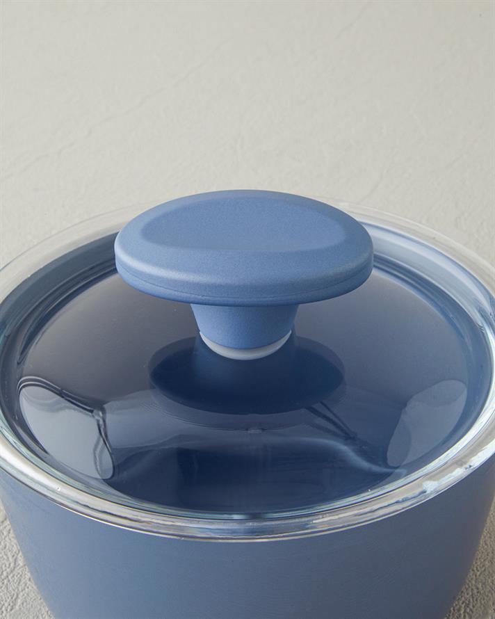 Pretty Premium Mini Tencere 14 cm Mavi